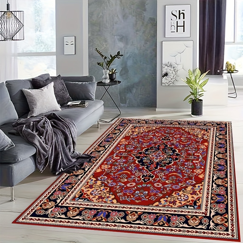 Comprar Alfombra de cocina a cuadros de Marruecos, alfombra de cocina  antideslizante, alfombras absorbentes para sala de estar, baño, alfombra de  baño, felpudo de entrada, alfombra