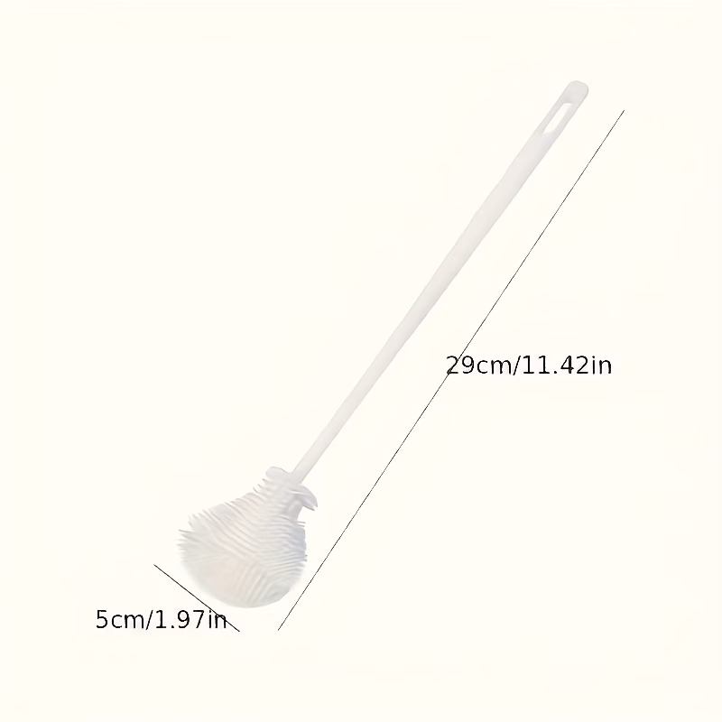 360 rotating silicone bottle brush foldable head flexible silicone material for deep cleaning portable and reusable suitable for kitchenware and beverage cleaning and water bottle cleaning tool use Product details 5