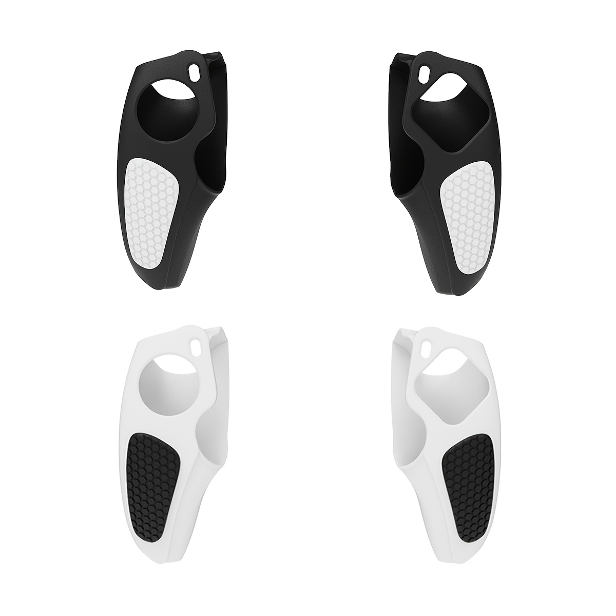 

2-Pack de protections en silicone pour manettes PlayStation Portal Remote Play, texture antidérapante, design , à la transpiration, accessoires de de jeu améliorés contre les rayures