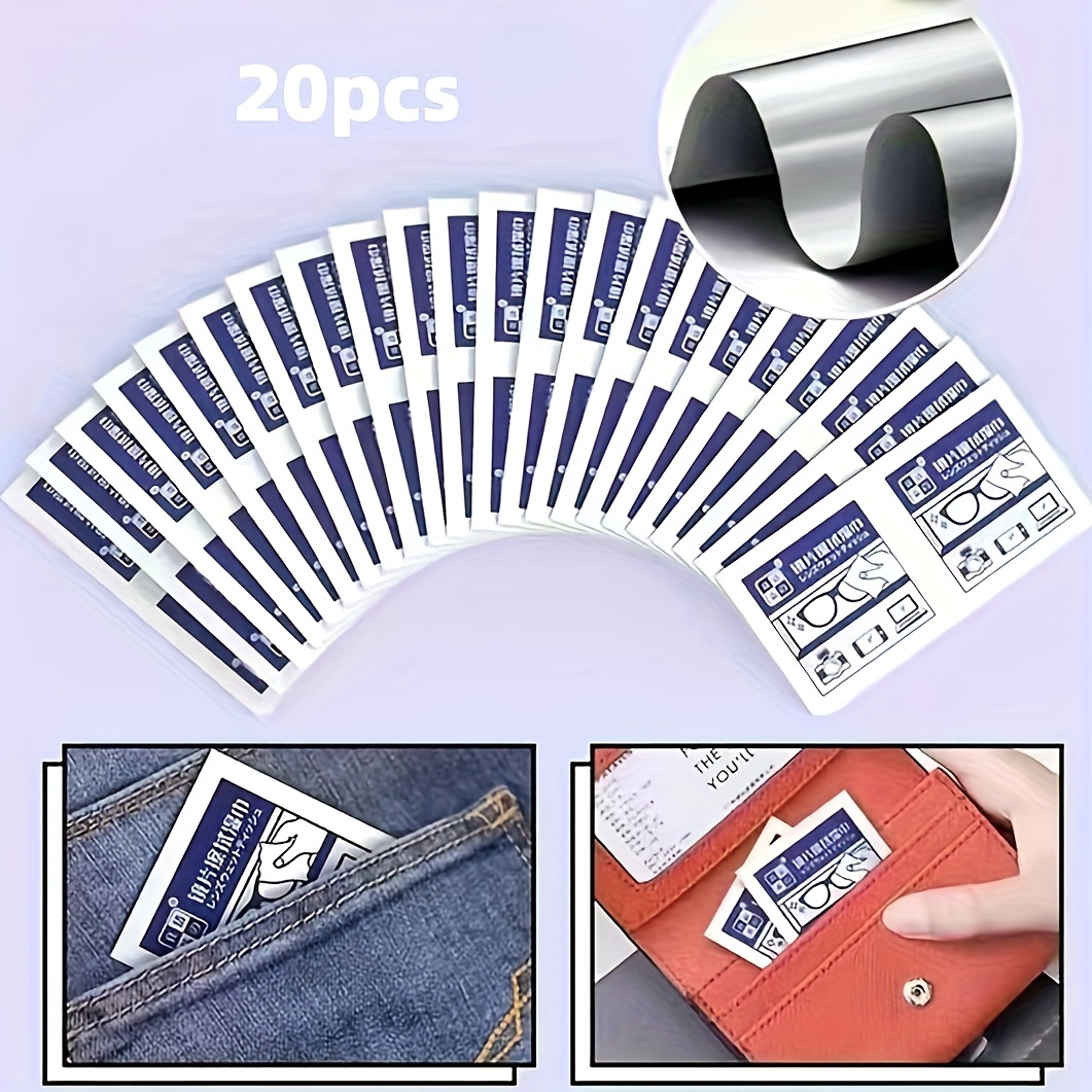 20/100pcs Lens and Lens Cleaning Wipes, Metal Jewelry Wipes, Anti-Fog Glasses Wipes, Mobile Screen and Glasses Cloth Wipes