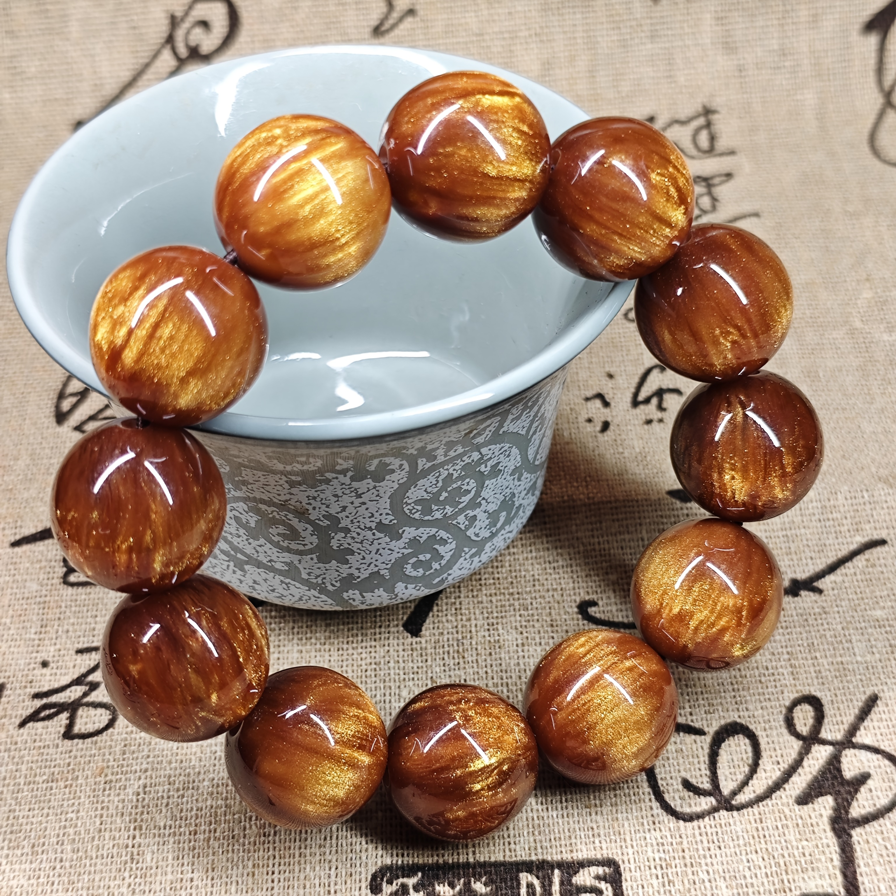 TEMU 20mm Ethnic Style Bracelet, Bohemian Style, Car Pendant, New Year Gift, Gift, Valentine's Day Gift, Gift, Mother's Day Gift, Father's Day Gift,