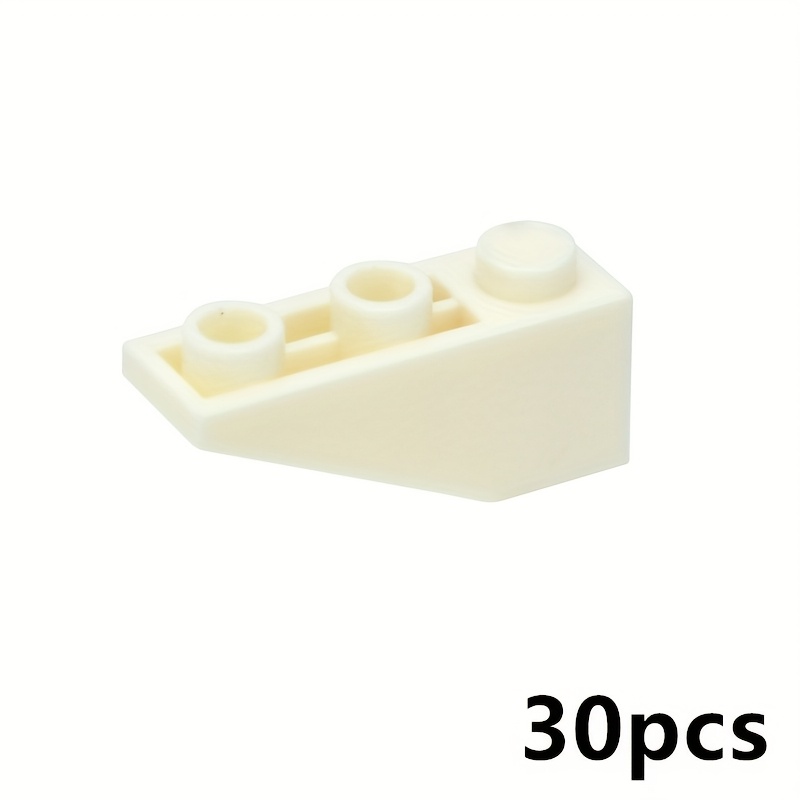 30pcs Building Blocks Roof Tile Inverted Slope Bricks