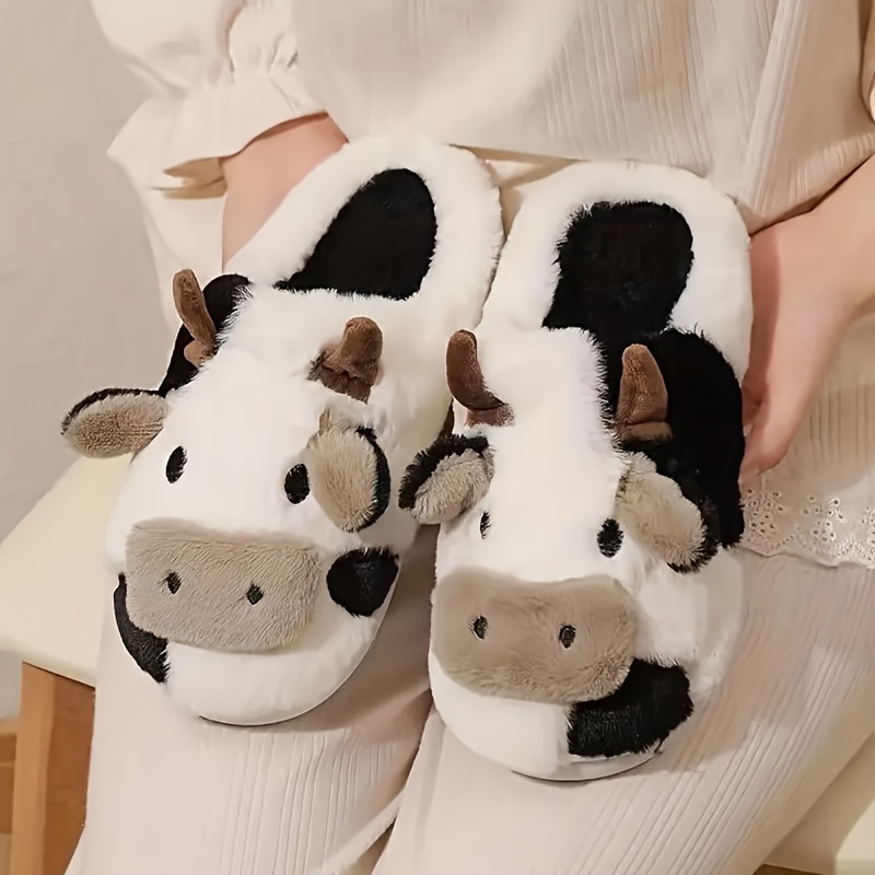 

Adorable Animal Slippers Cartoon Comfortable And Warm Indoor Home Shoes
