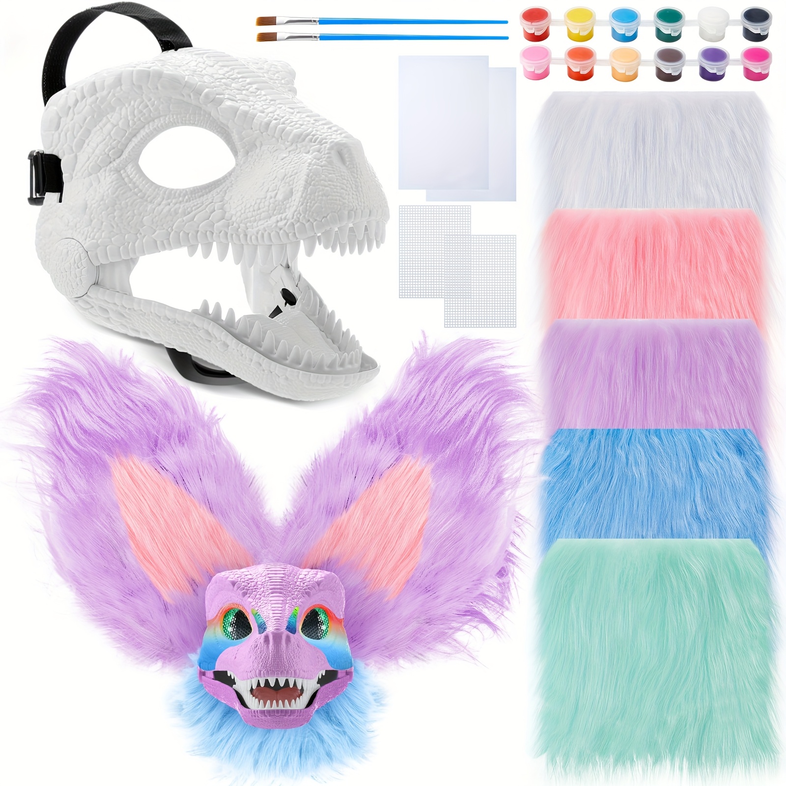 therian mask sold on Temu United States