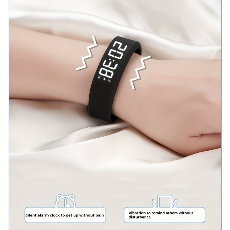 2025 New Multi-Functional Minimalist and Stylish Unisex Digital Watch with Alarm, Pedometer, Stopwatch, Luminous Display. A Fashionable Sports Multi-Function Wristwatch for Students, Comfortable to Wear Without Feeling. Perfect Holiday Gift for Any - Image 13