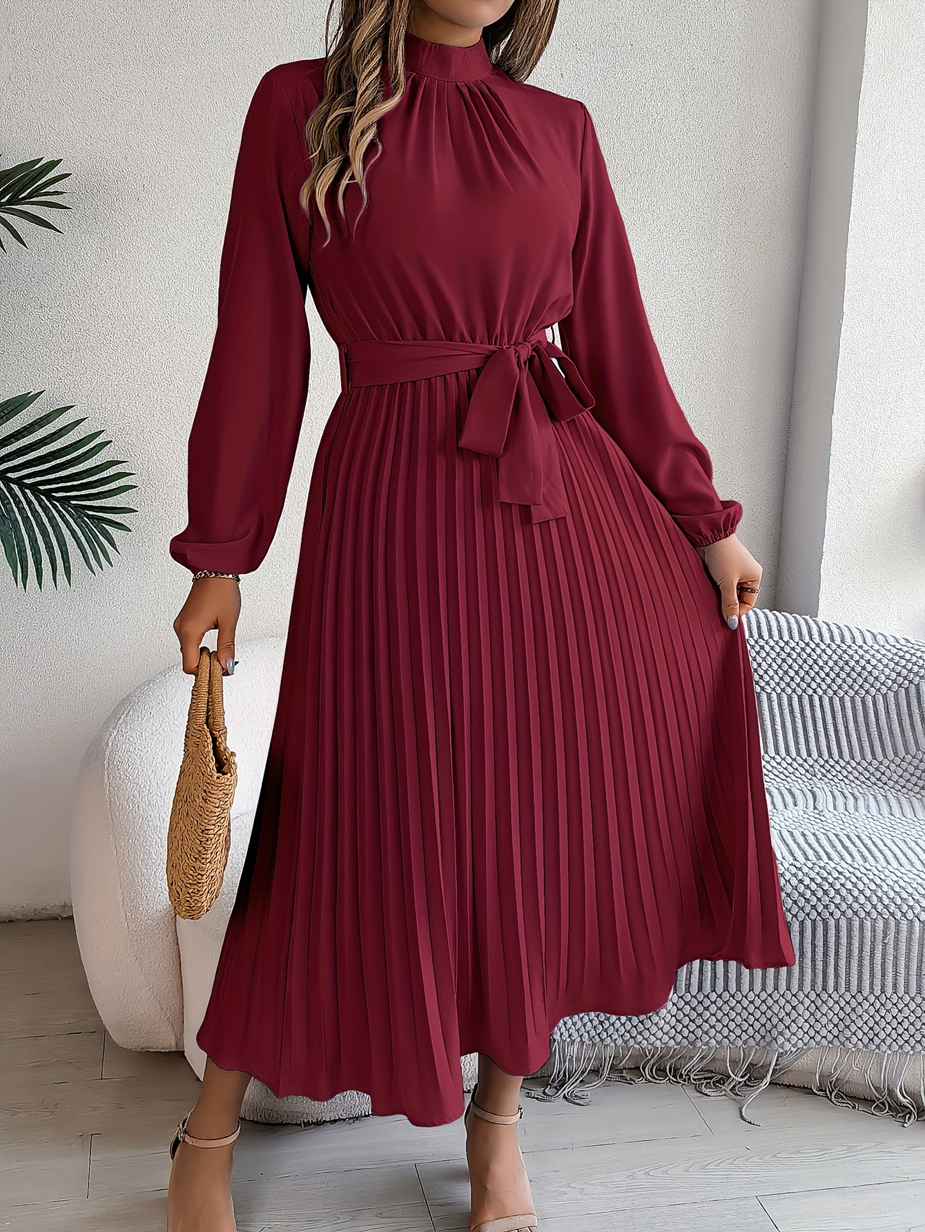 women fall color dresses Fall Floral Dress main image 1