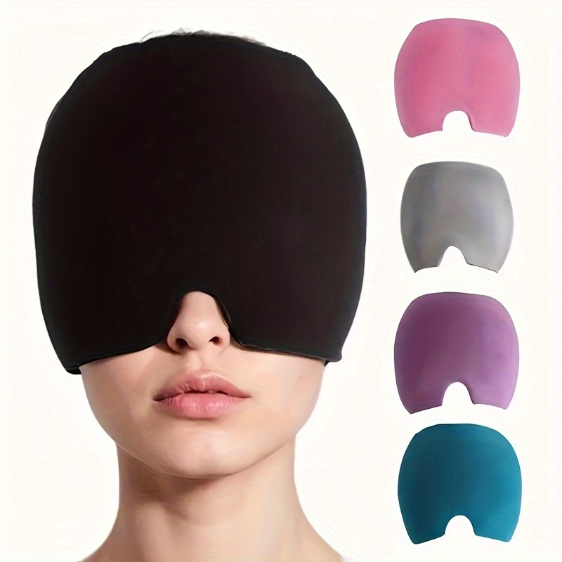 

Masque d'œil gelé rafraîchi - Casque chaud et froid réglable, casque froid, odorant, utilisable électricité, idéal pour , la relaxation, le sommeil et les en extérieur.