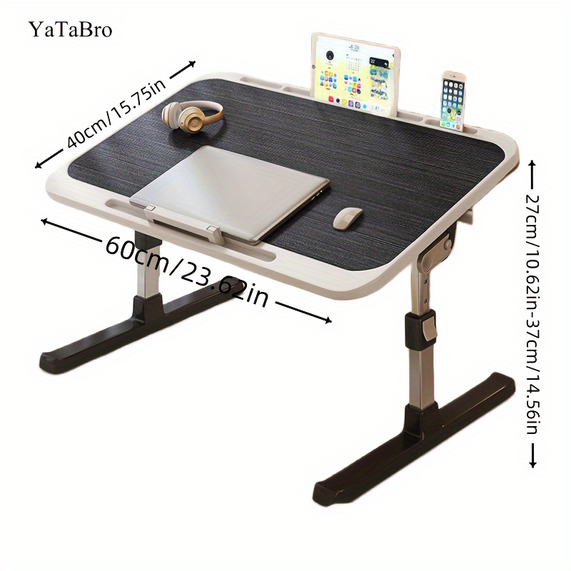 adjustable folding table versatile study office lazy Temu Canada