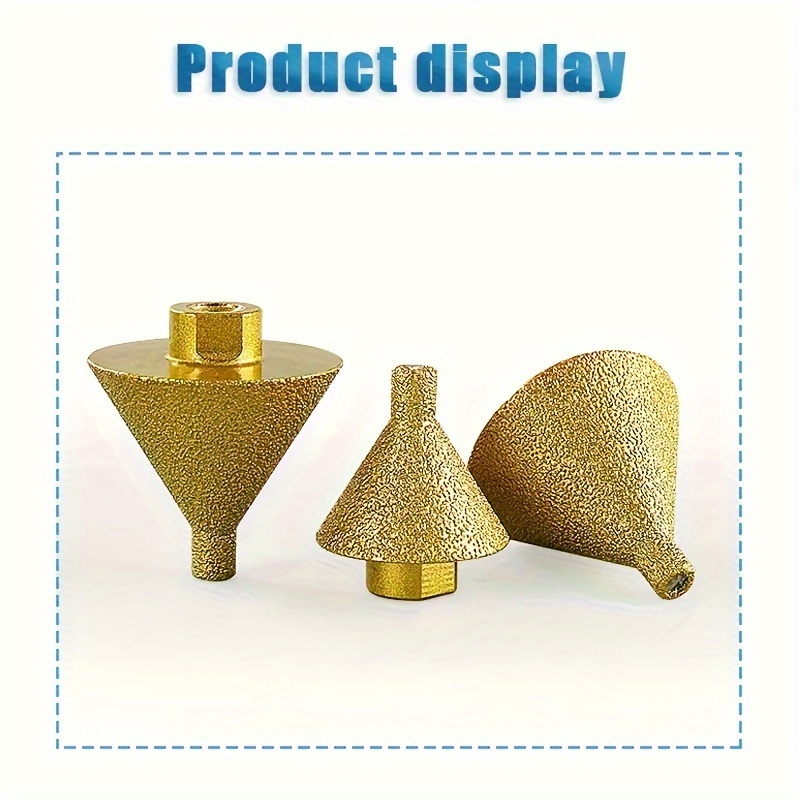 

1pc Diamond Drill Bit - Metal, For Ceramic Tile & Marble Quartz Stone, No Power Needed