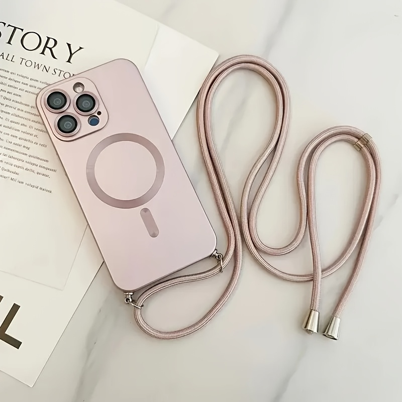 E-shop Handyhülle - Die neue magnetische Lanyard-Hülle ist geeignet für Apple 17 Pro Handyhülle Iphone15 Pro Max Easy 14 für Männer und Frauen 13