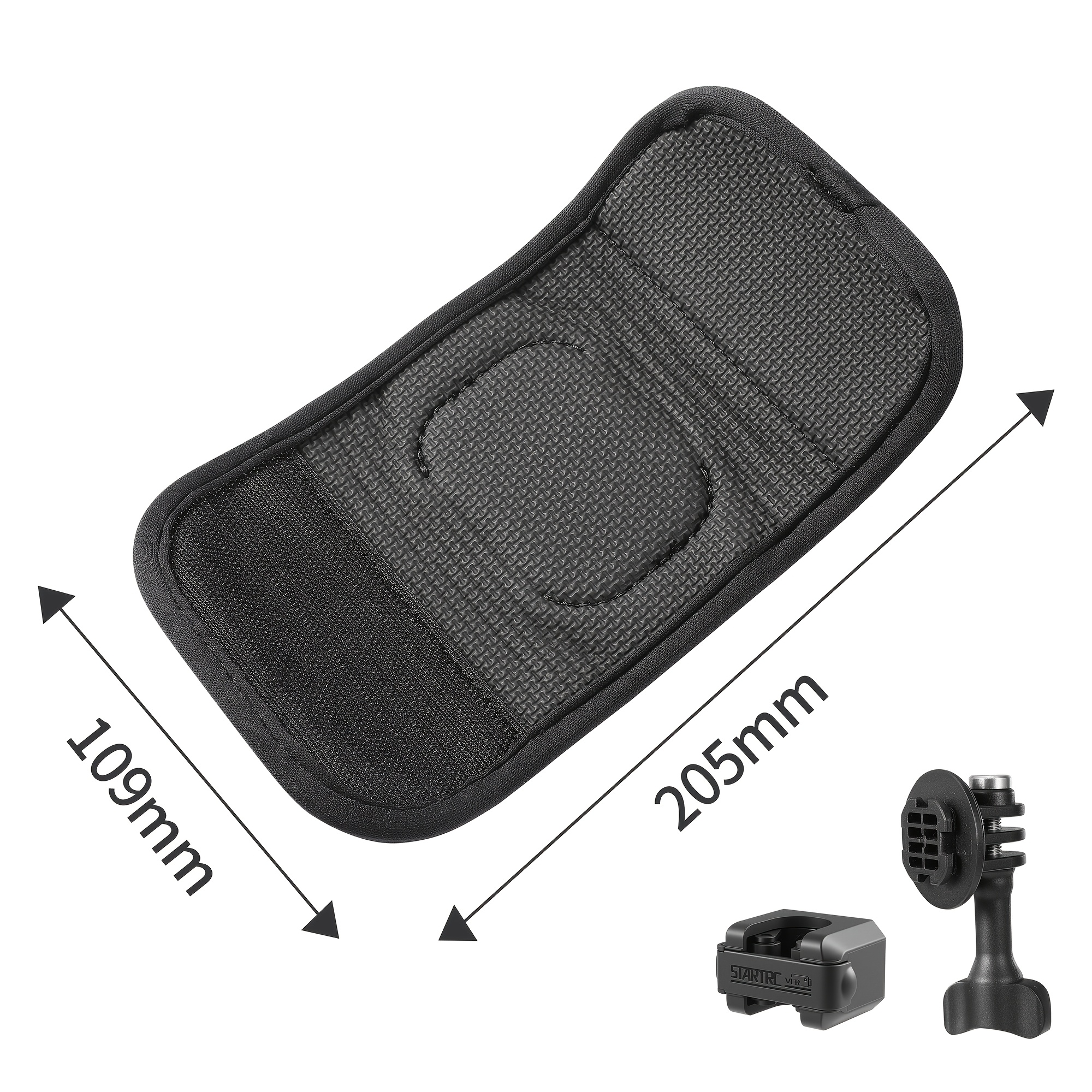 TEMU Supporto a clip per con fondina per bastone per selfie, per X6/X5 X4 Air, per cinghia GoPro Hero 13 12 MAX 2, per 360 5 Pocket 3, accessori