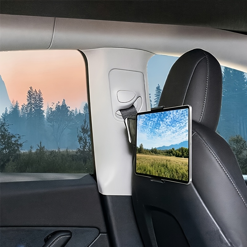 テスラ モデル3 y パッド タブレットホルダー】車用バックシートスマホ