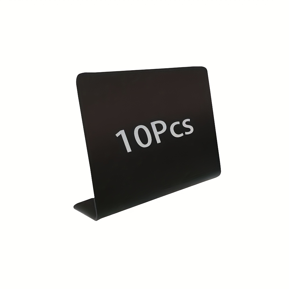 E-shop Set mit 10 Mini-Tafeln, Größe 3 x 4 Zoll, für handschriftliche Nachrichten. Ideal für Events wie Geburtstagsfeiern, Hochzeiten, Jubiläen,