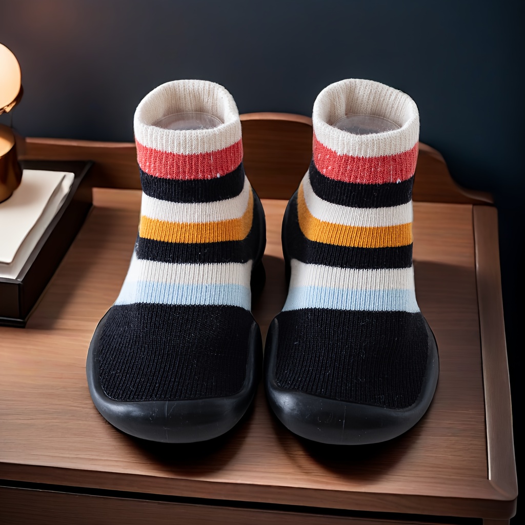 Adorable Cartoon Animal Face Toddler Walking Shoes - Breathable, Non-Slip Sock Shoes for Baby Girls & Boys, Perfect for First Steps, All-Season Comfort, Toddler Shoes