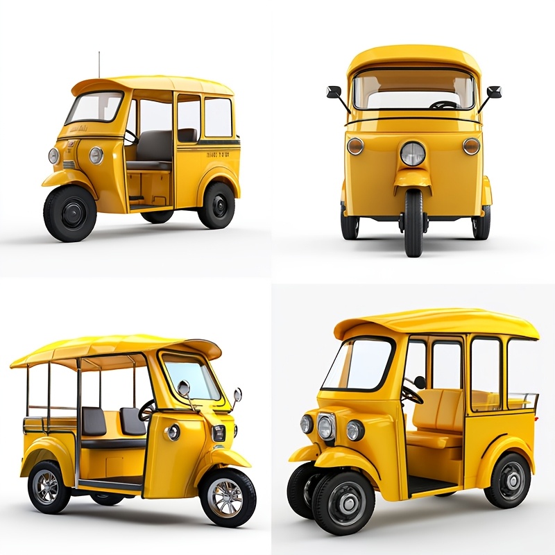 

Four-in-one Tricycle High- Film Double-sided Printed Color Decals, -resistant Decals, Motorcycle Decals, Car Bumper Decals, Body Decoration Decals.