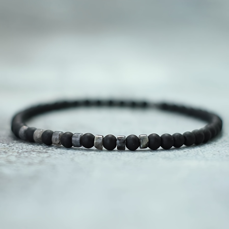 Men's Boho Beaded Bracelet Jewelry
