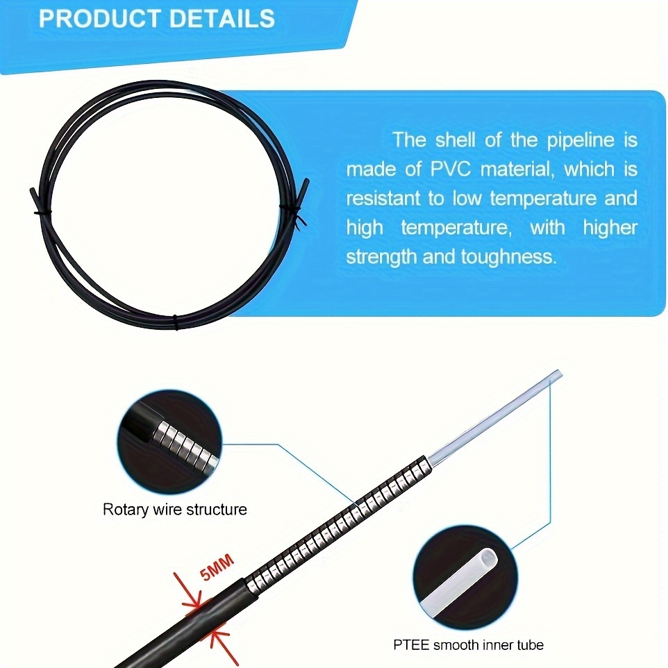Omega Liner V Brake Noodle Cable Guide Pipe 1/pcs