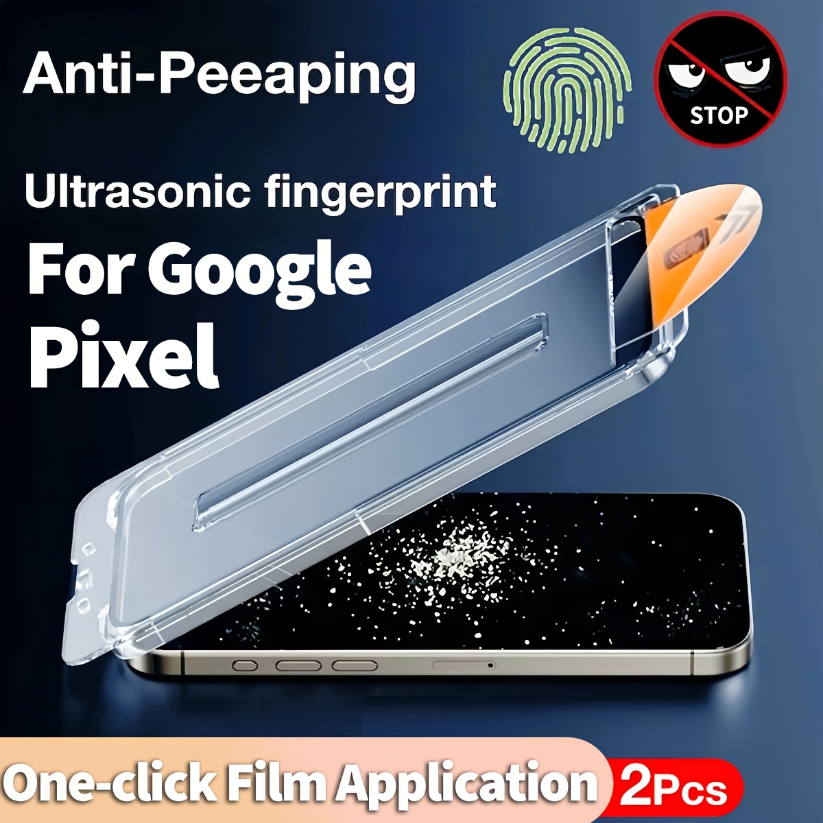 E-shop 2 Stück 4K Ultra Privacy Displayschutzfolie für Google Pixel 10 9 Pro XL 9A 8A 7A 6A 8 Click Installation Displayschutz