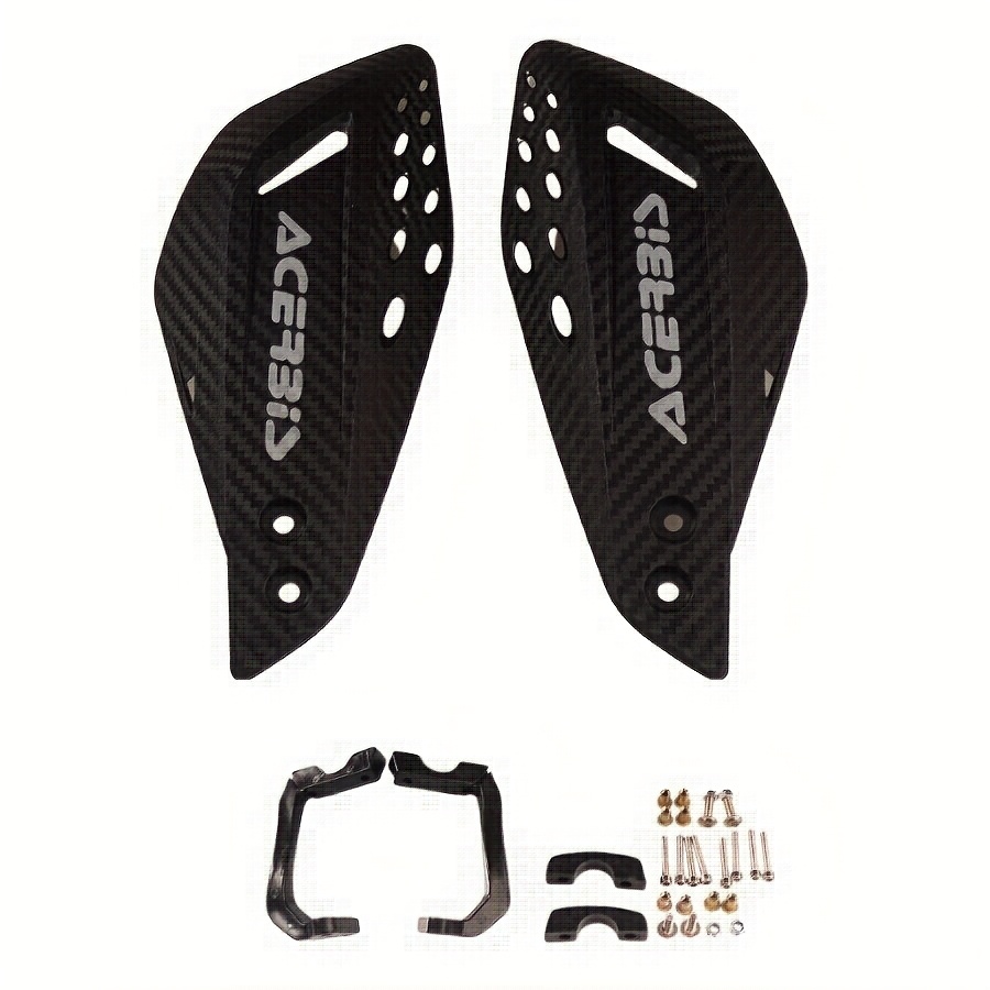 TEMU Atv Handlebar Guard - Anti-slip, Impact-resistant Hand Protector, Windproof For Off-road Vehicles And Atvs, Street Touring Motorcycle Accessory,