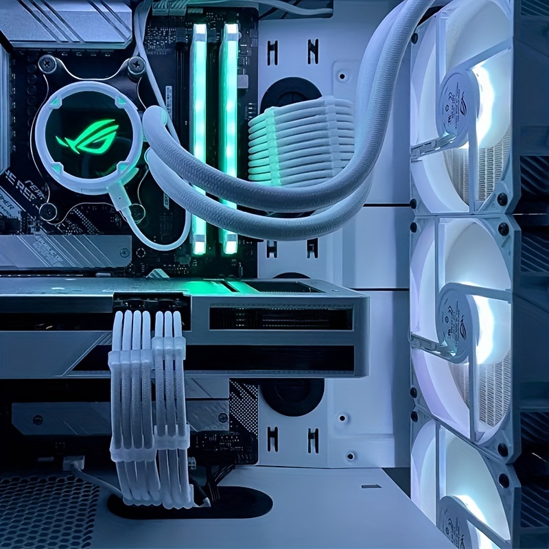 psu extension cable kit atx 24pin pci e 8pin eps cpu 8pin customization mod sleeved supply cable kit details 5