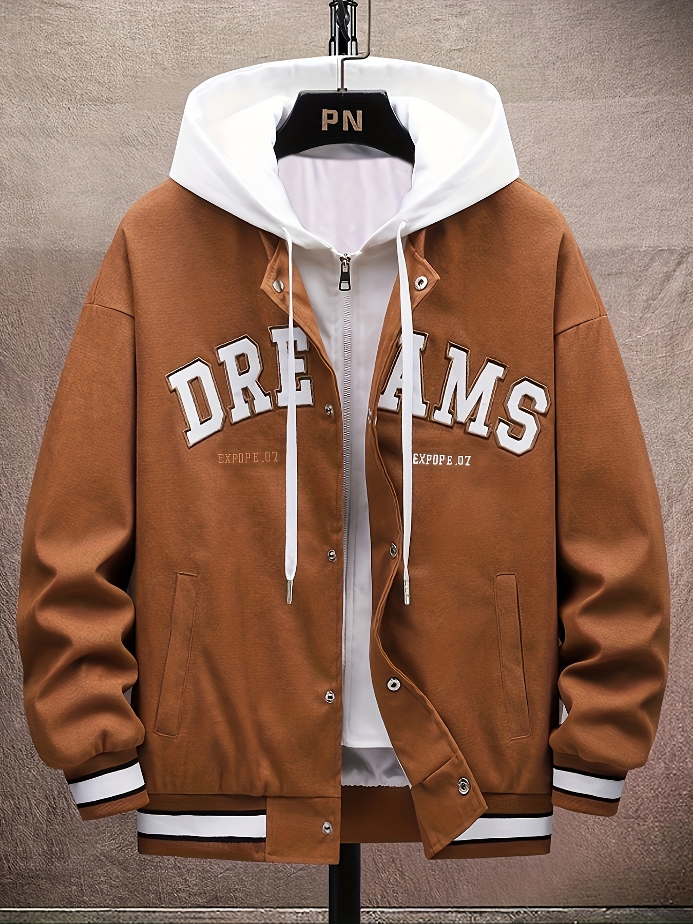 Baseball jacket hoodie best sale