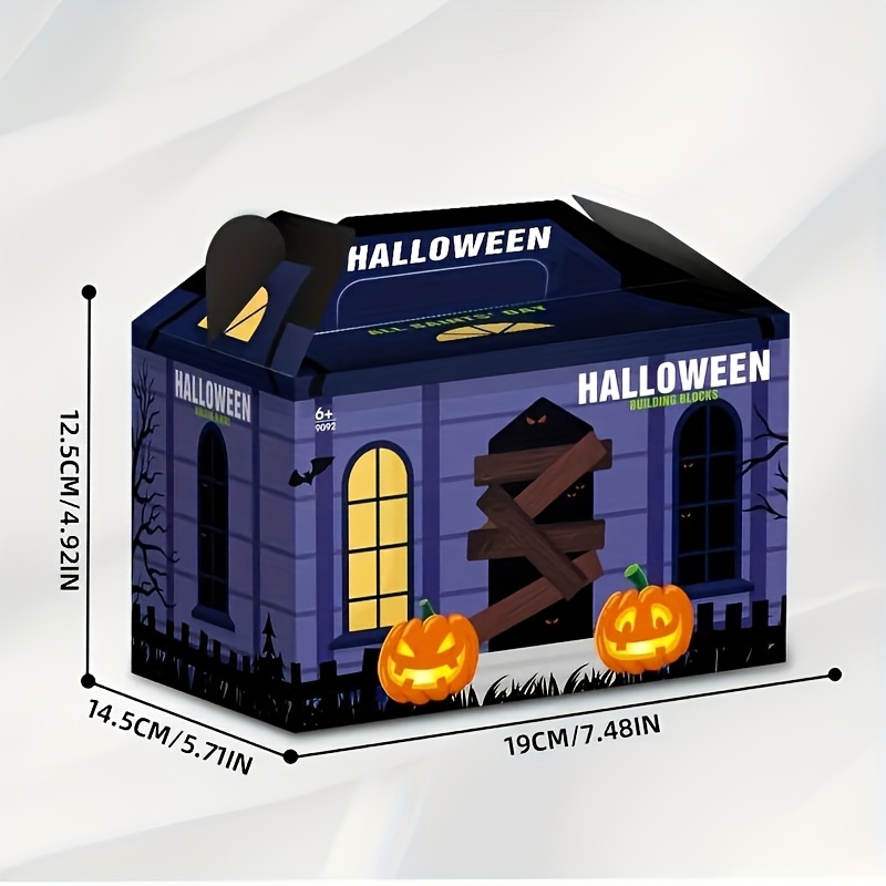 603pcs halloween ghost train building block model train Temu Canada