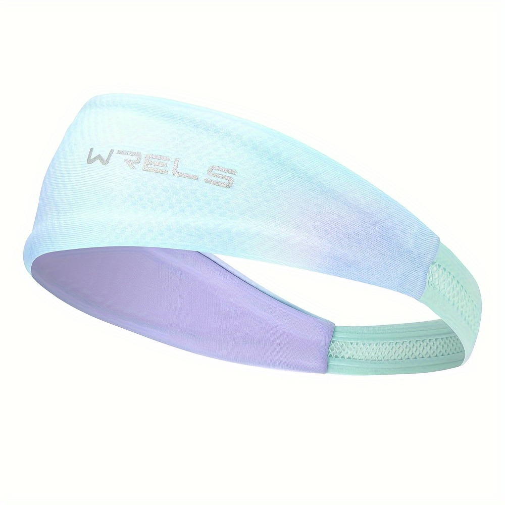 Image of Wrels Sports Headband - Quick-dry, Sweat-absorbent & Breathable For Yoga, Basketball, Gym | Non-slip, Fashionable Design