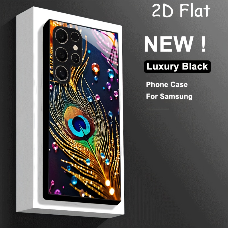 TEMU Phone Case: 2d Flat Colorful Phone Case, Suitable For Galaxy S26, S26 Plus, S26 Ultra, S25, S24, S23, S22, S21, S20, Note 20, Note 10, Note 9,