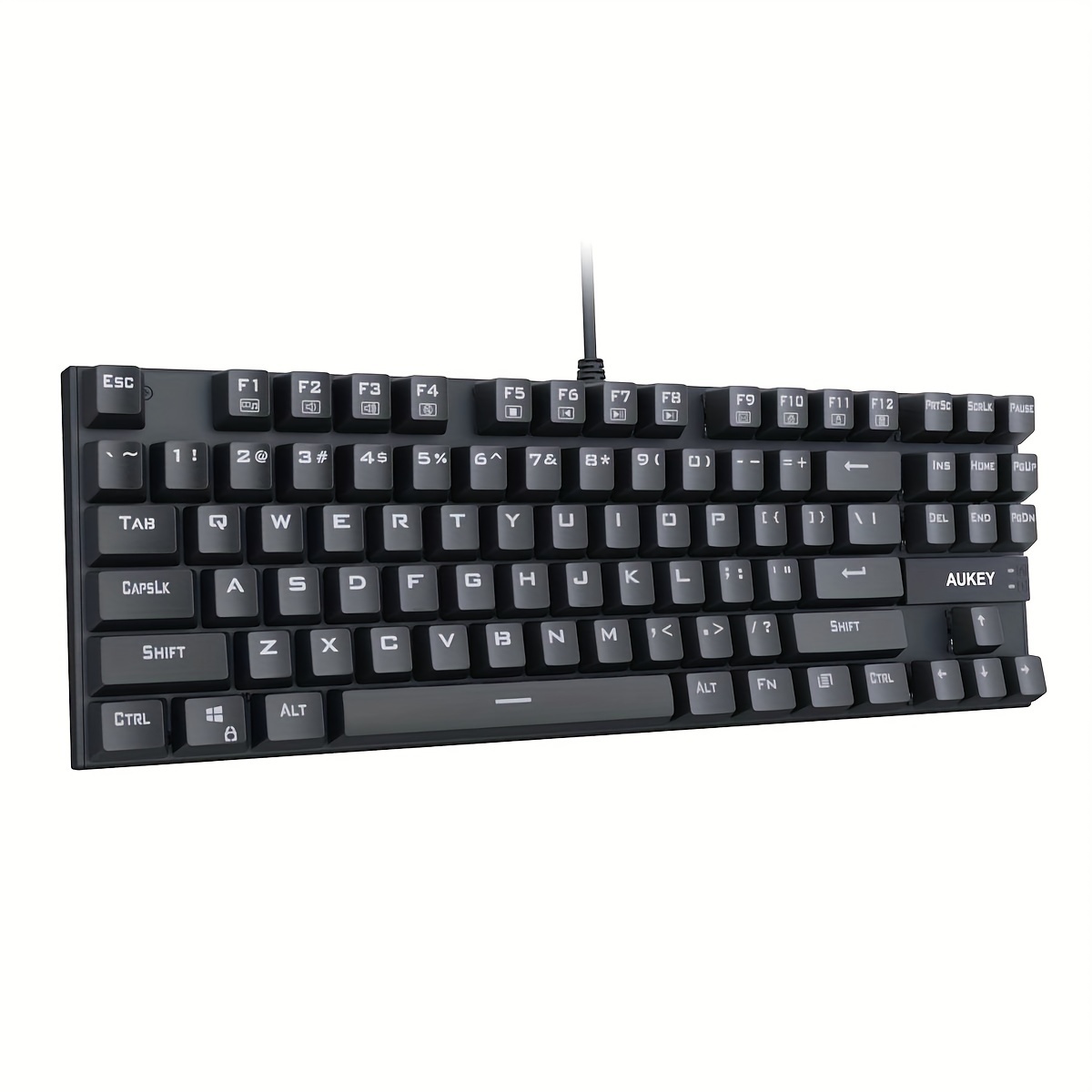 

87key Tkl Mechanical Gaming Keyboard Spill-proof Blue Switches Compact Km-g9