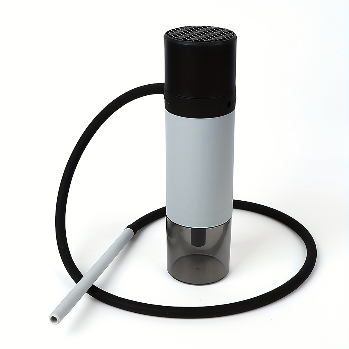 portable detachable washable silicone hookah no electricity needed easy   for home car use multi color options red blue green black apartment safe sleek cylindrical shape durable construction 6