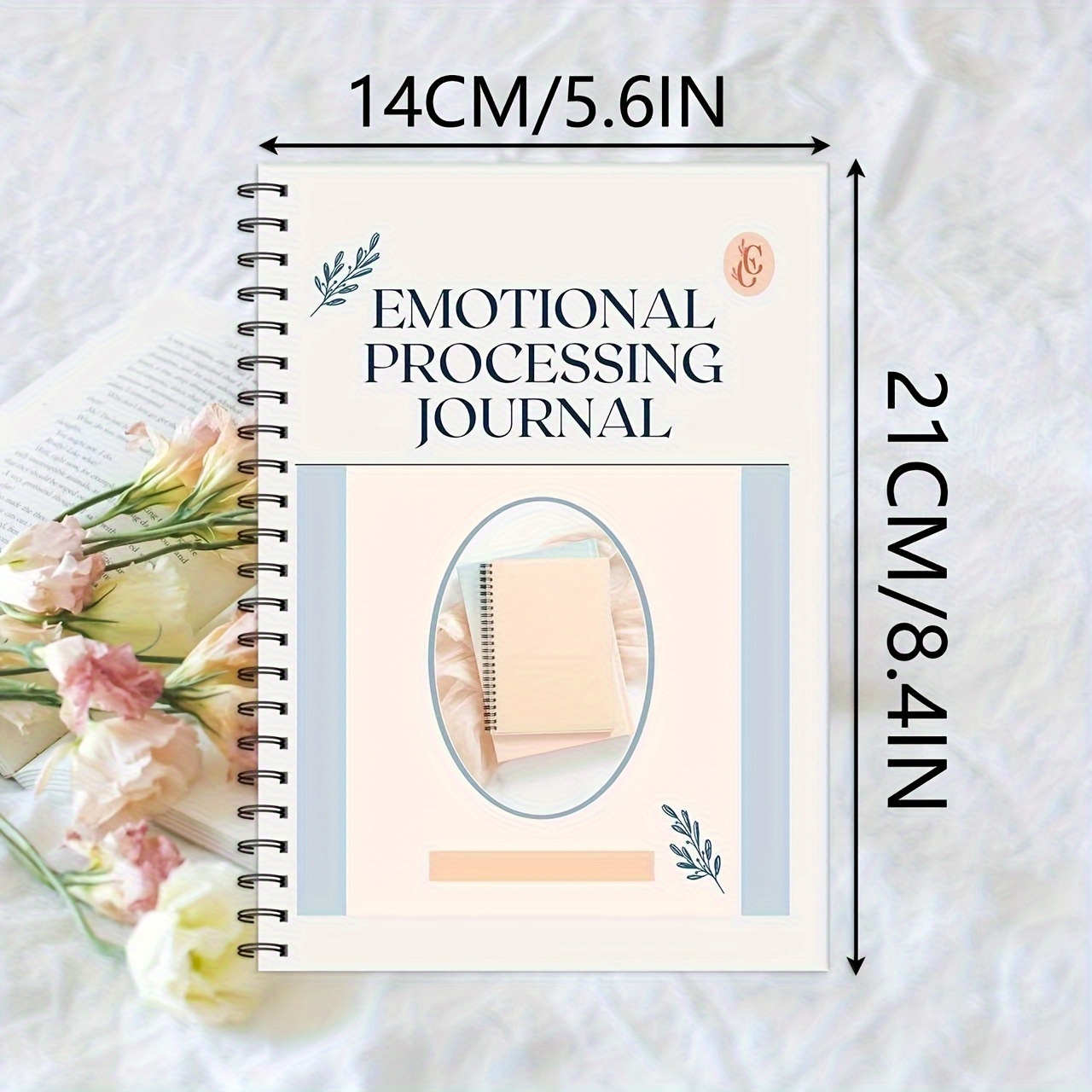 TEMU Emotional Journal With 500+ -provoking Questions - Mental Health Relax Workbook, Anxiety & Depression Self-help Diary For Relax, Counseling,
