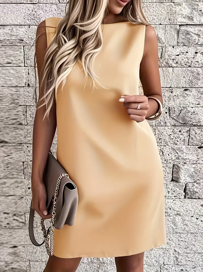 womens elegant backless sleeveless summer dress knee length - Temu South Africa womens elegant backless sleeveless summer dress knee length - Temu South Africa