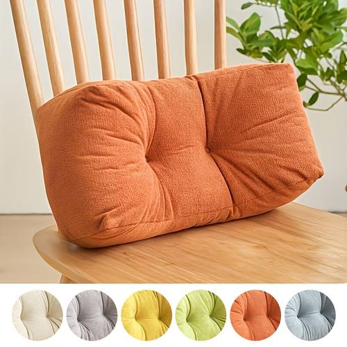 vintage style thickened multi functional pillow hand wash lumbar support nap pillow student waist cushion chair backrest cushion lumbar pillow hug pillow office nap pillow