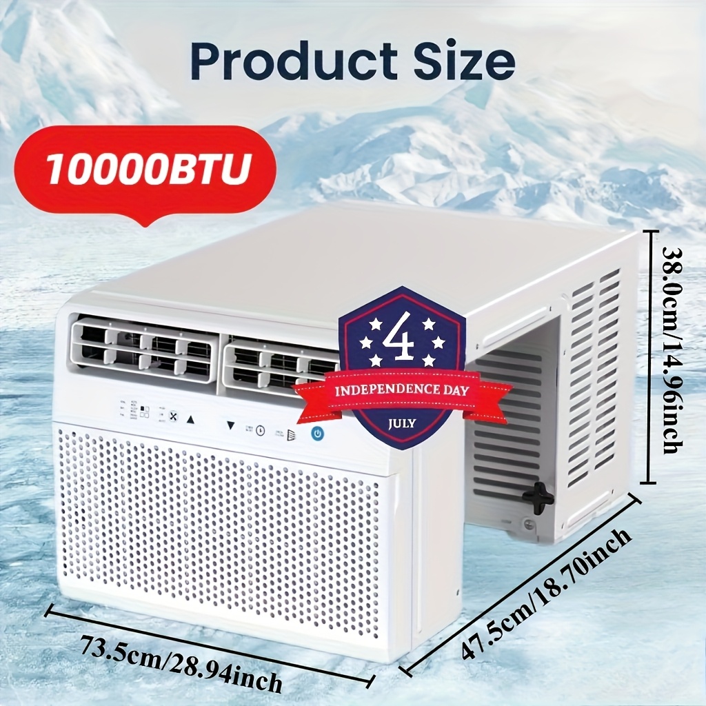 window air conditioner, 12000 btu/10000 btu/5000 btu, up to 450