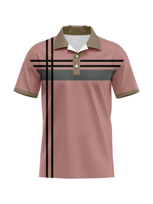 mens casual short sleeve shirt with white gray stripes breathable polyester button up outdoor activities casual attire casual attire striped polyester fabric