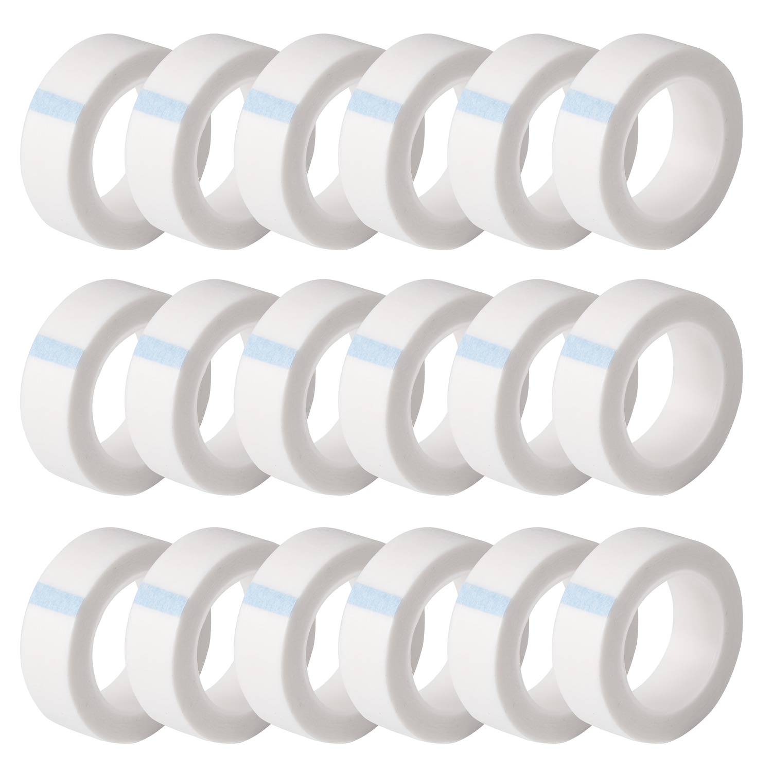 18 Rolls, Eyelash Grafting Tape, Eye Stickers, To, Eyelash Grafting Isolation Tape, Eyelash Grafting False Eyelashes Makeup Tools