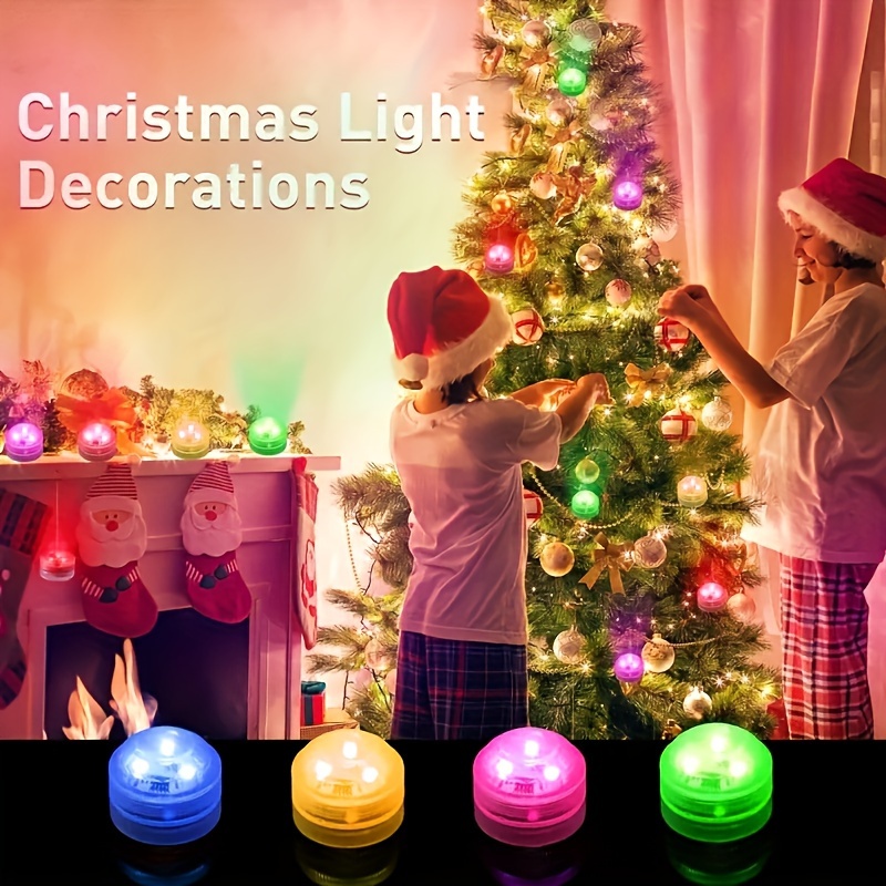 DD Christmas Luminous Gift Box Light String Indoor Decoration Outdoor  Waterproof Christmas Day Light Gift Box Snow Gift Box