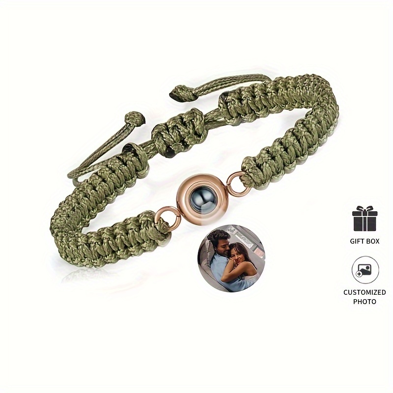 Custom Photo Keychain Heart-shaped Leather Commemorate Gifts - Custom Drop Shipping