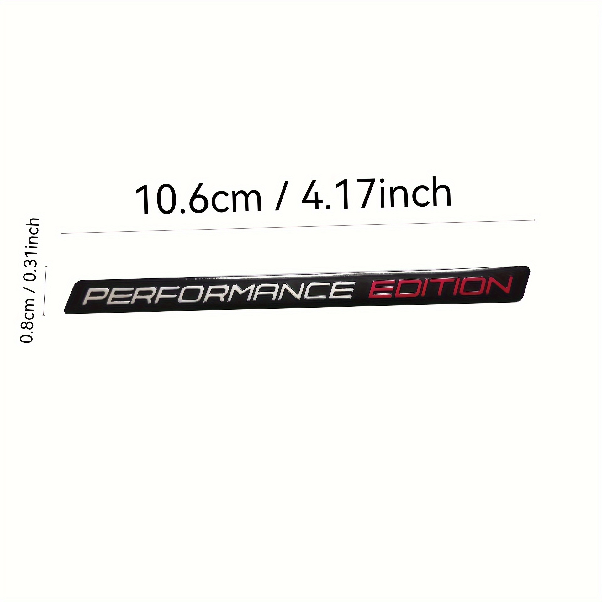 Performance Edition Metal Car Badge Universal Car Decal - Temu