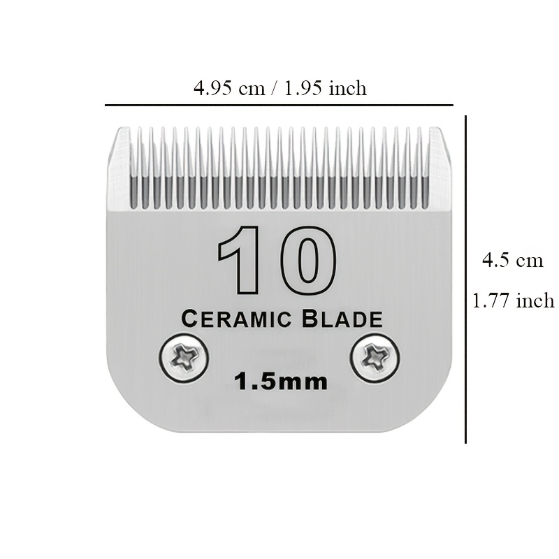 10 30 40 5fc 7fcdetachable pet clipper replacement   for   for   a5 for   series dog clipper made of ceramic blade stainless steel blade