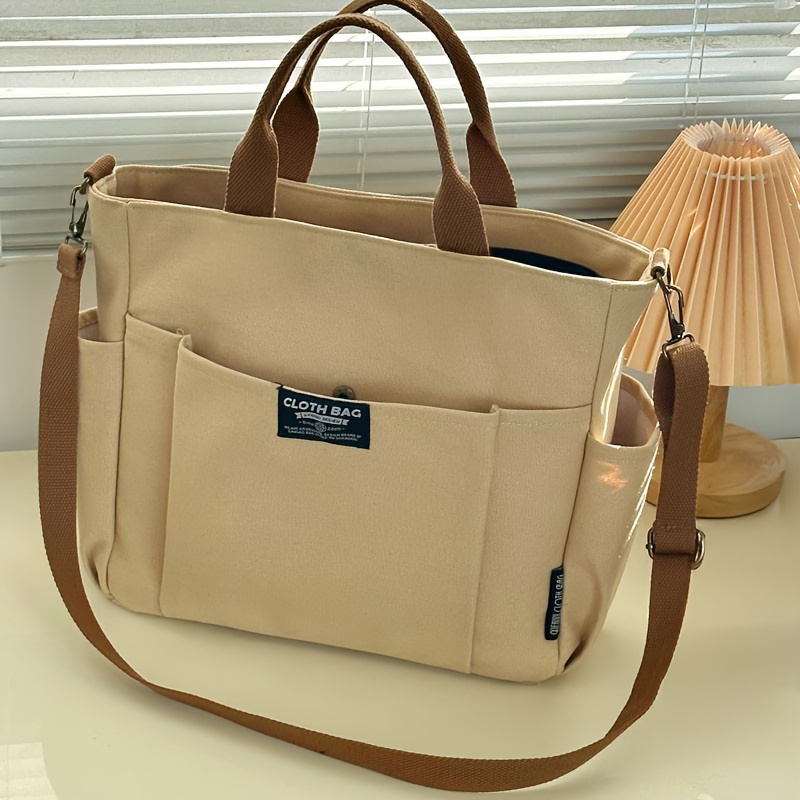 Nylon Crossbody Bag For, Large Capacity Single Shoulder Bag, Fabric Bag, Commuting Handbag, Portable Tote Bag