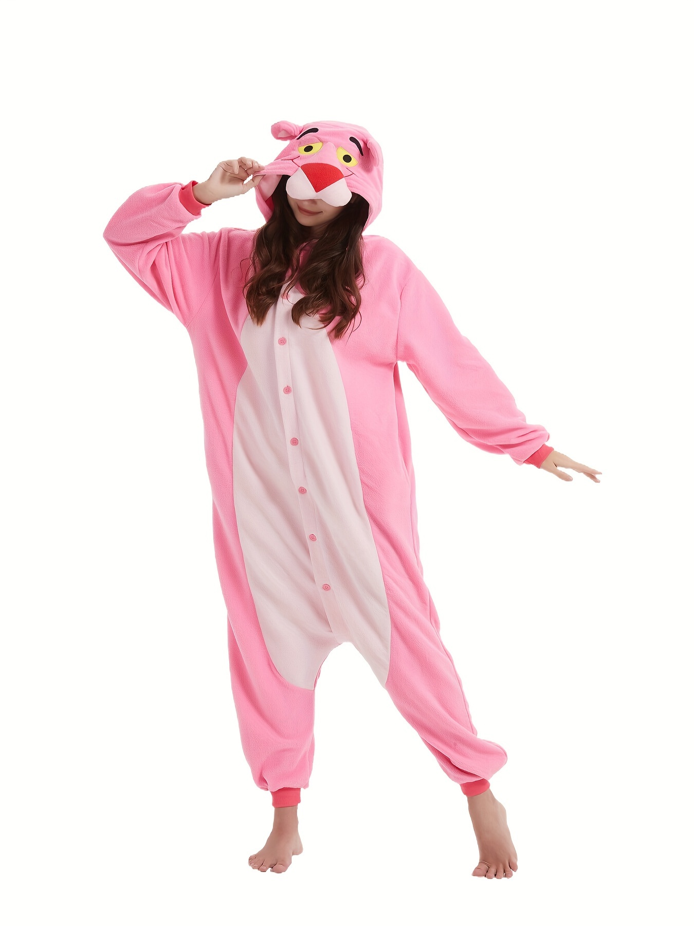 unisex adult autumn winter plush style fun animal pajamas Temu