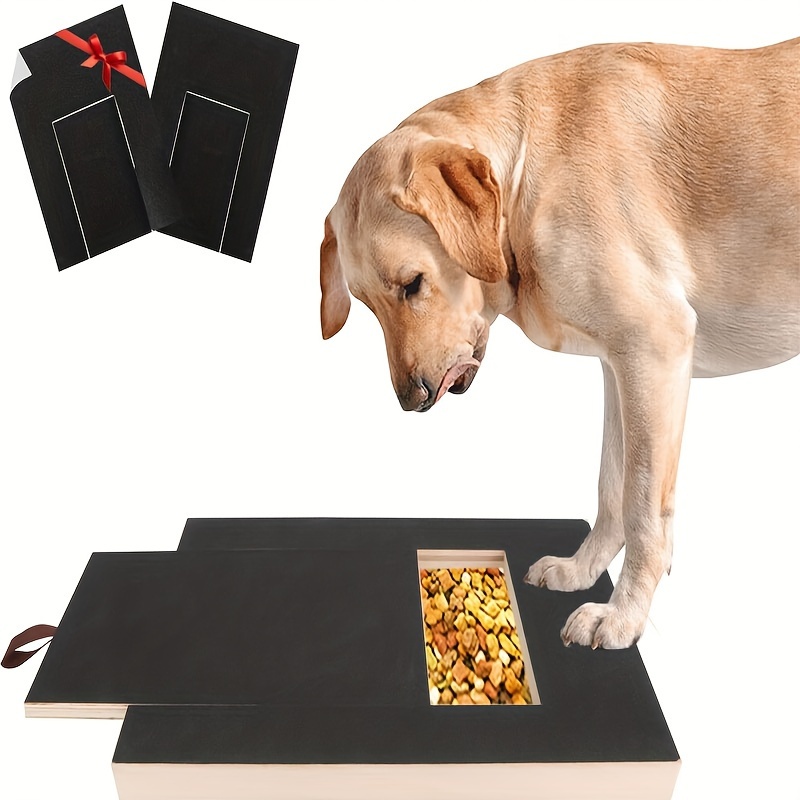 TEMU 1pc Dog Nail Scraper Set - Durable Dog Scraper, Suitable For Sensitive Nail Trimming And Scratching Pads - Nail Grinder File Board With Snacks