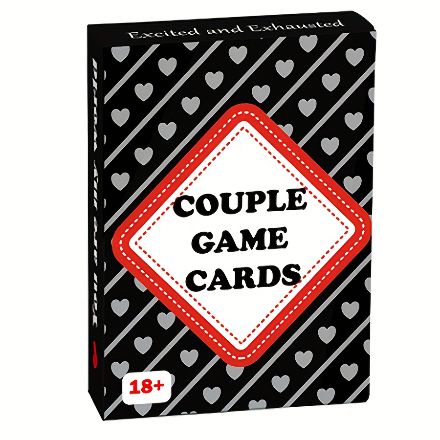 Image of Couple Party Classic Romantic Fun Board Game Card, Fun Challenge Interactive Card, Fun , Halloween, Christmas, Valentine's Day Party Gift Party