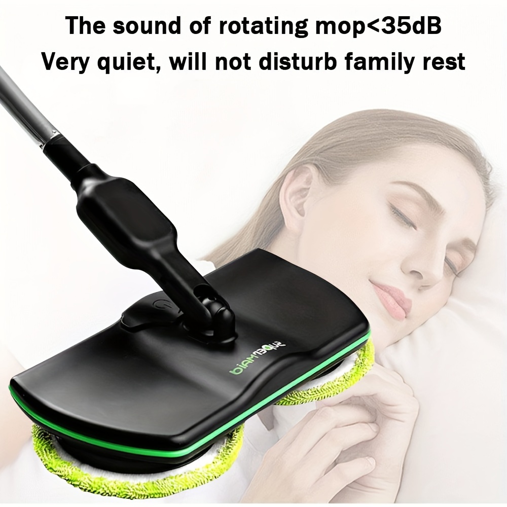 electric rechargeable cordless floor cleaner scrubber sweeper polisher mop set details 3