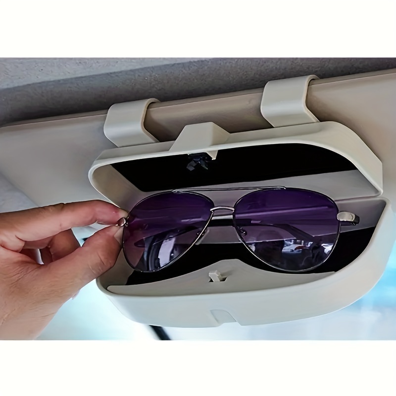 

Car Glasses Box Sunshade Storage Sunglasses Frame Non-destructive Installation General Glasses Box Car Supplies
