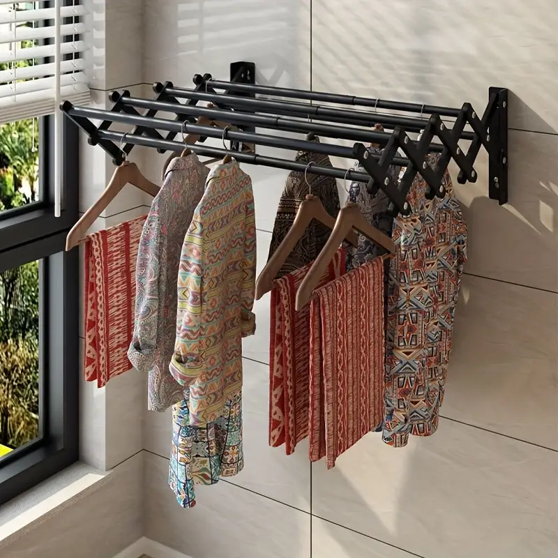 versatile outdoor drying rack extendable foldable balcony Temu