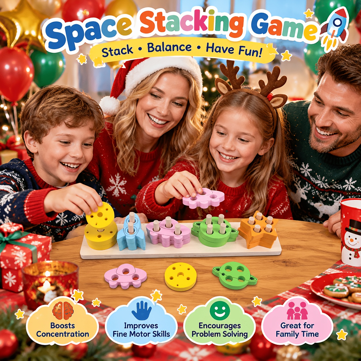 wooden building blocks sold on Temu United States
