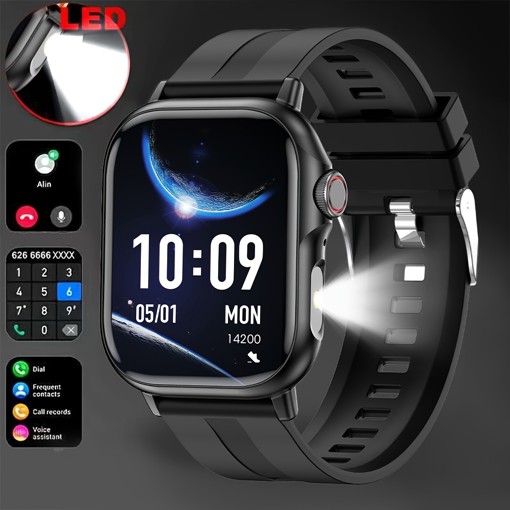 Image of Full- Watch/bracelet, Unisex - Wireless Calling/texting/multiple Sports /remote Camera Control/fitness , Compatible With And Iphone, Usb Charging, Alloy Case/silicone Strap/metal Strap, Smart