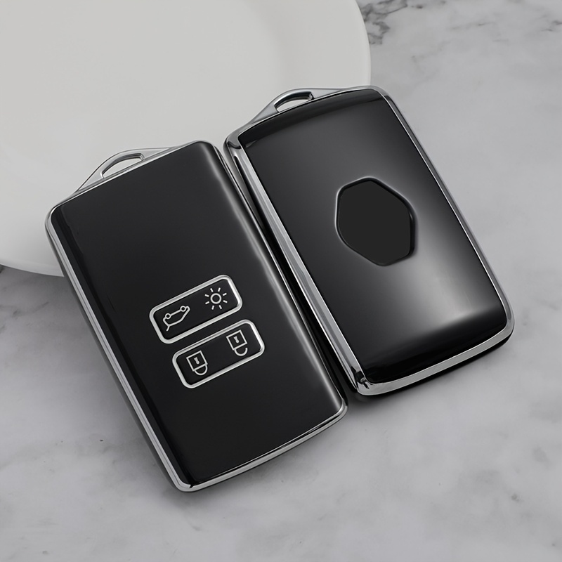 Image of For Renault Tpu Car Remote Key Fob Cover Key Case Key Cover For For For For Megane For Talisman For Espace For For Zoe For Scenic For Arkana For For Car Accessories